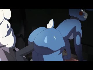 toy bonnie getting fucked by withered bonnie [fluffedwings]